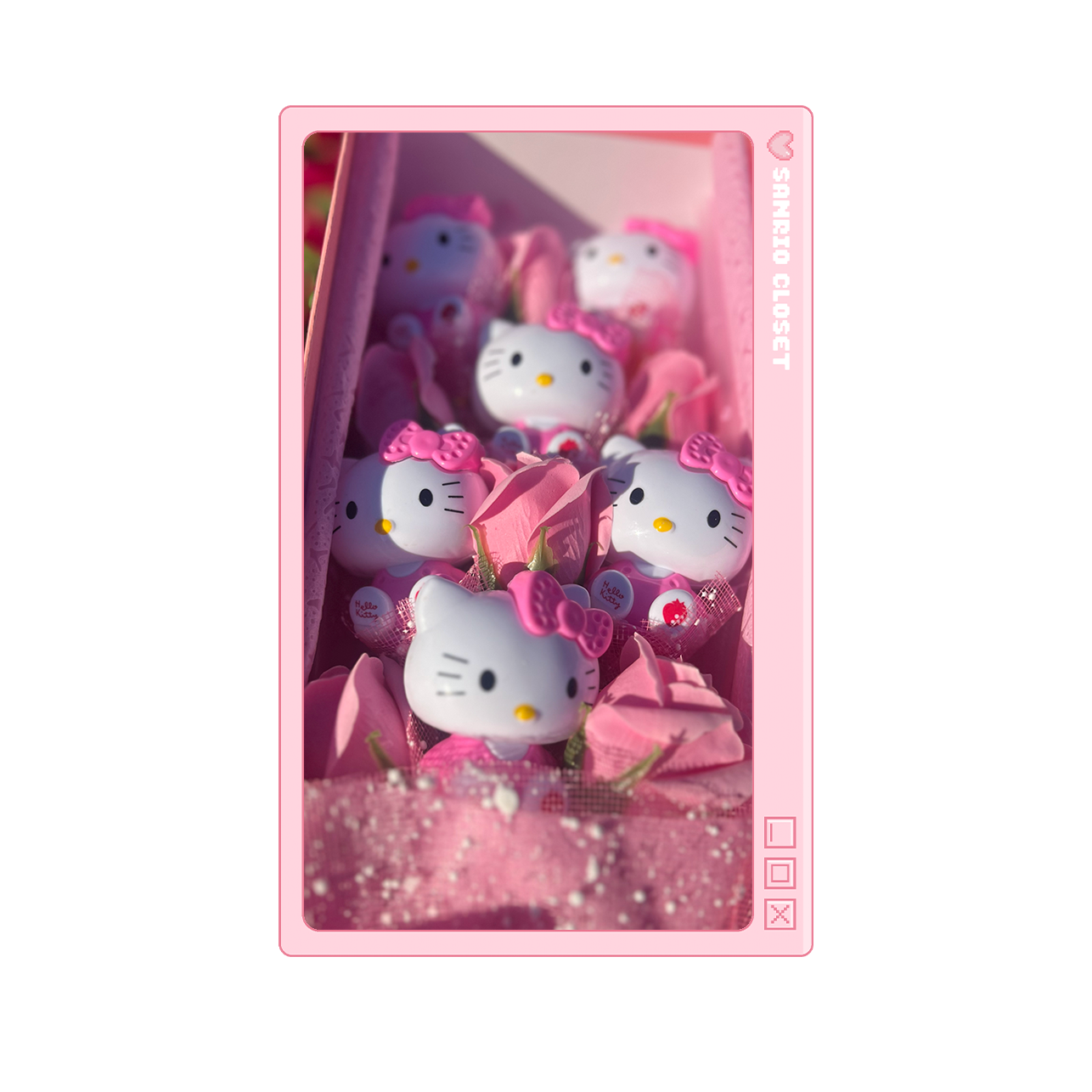 ˚ʚ♡ɞ˚ Kitty bouquet with 6 dolls ˚ʚ♡ɞ˚