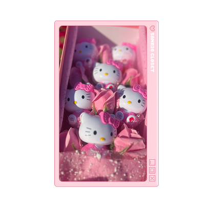 ˚ʚ♡ɞ˚ Kitty bouquet with 6 dolls ˚ʚ♡ɞ˚